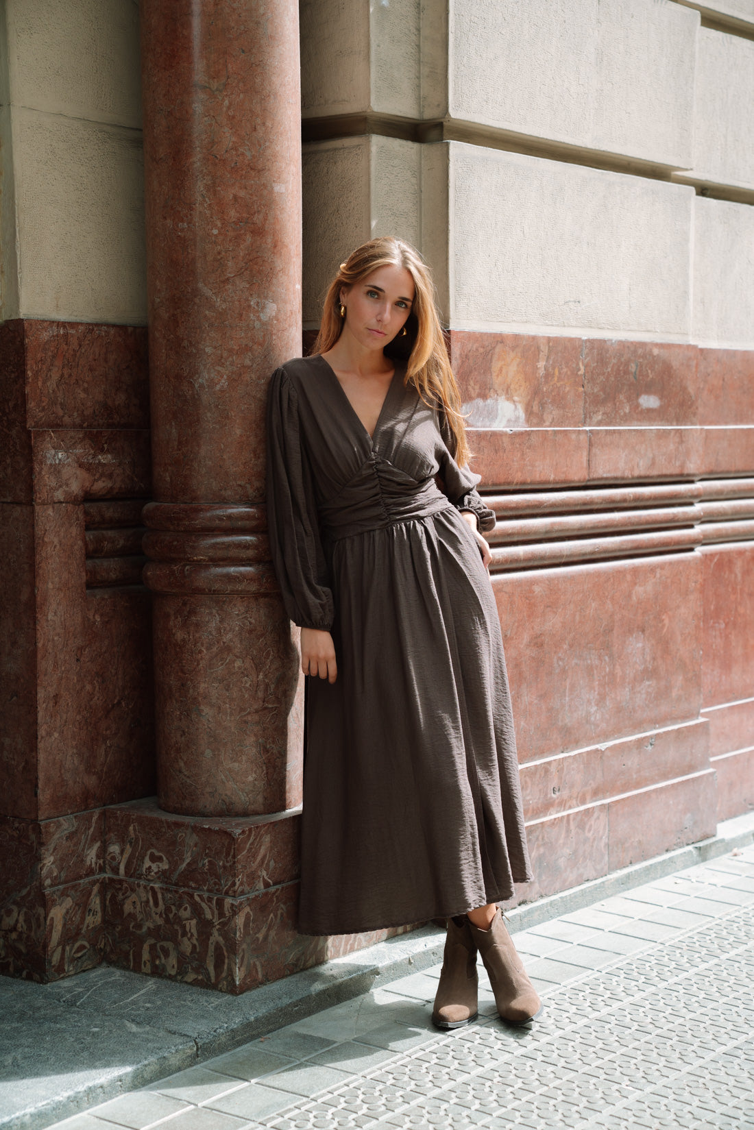 Vestido THURY choco