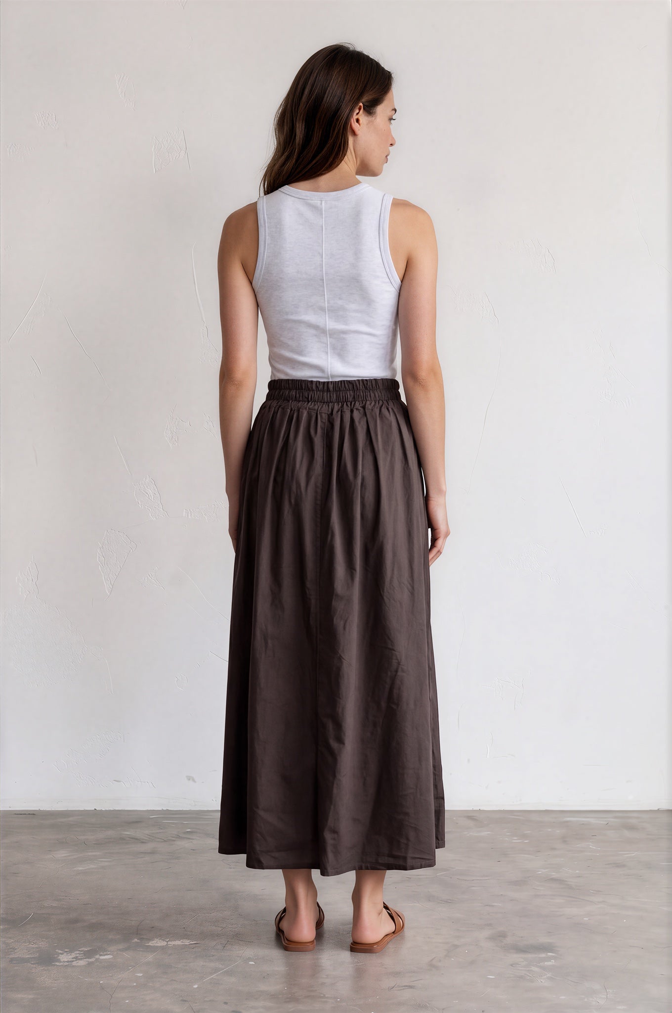 Falda GRACE choco