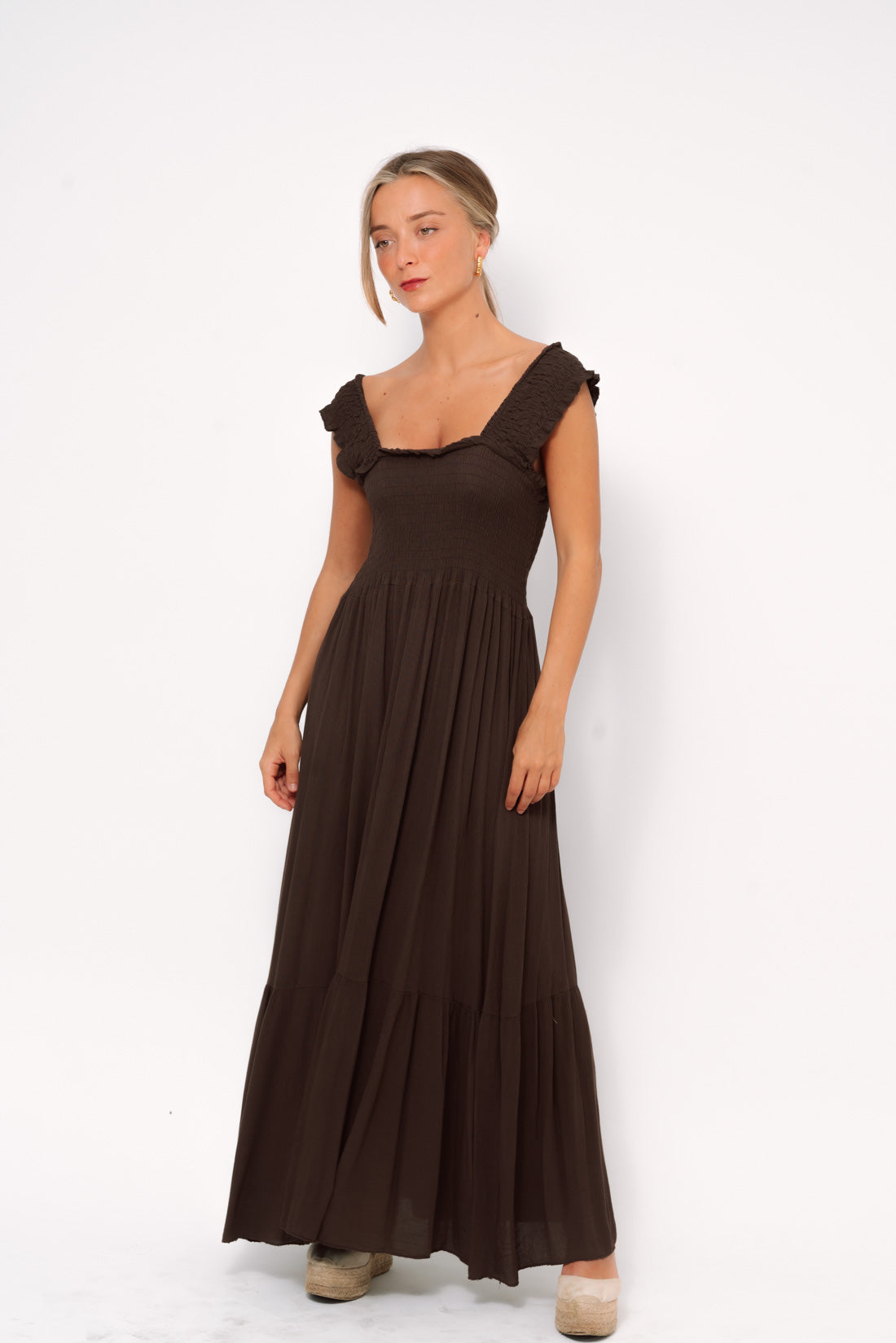 Vestido BAMBUR choco