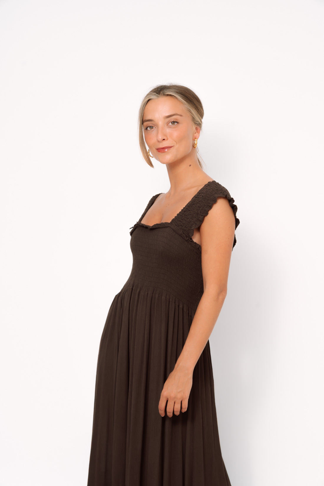 Vestido BAMBUR choco