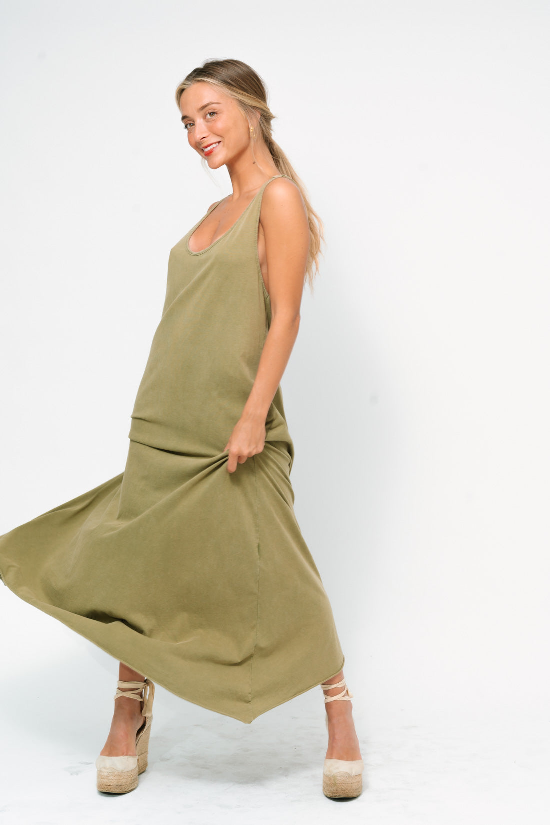 Vestido PLAY kaki