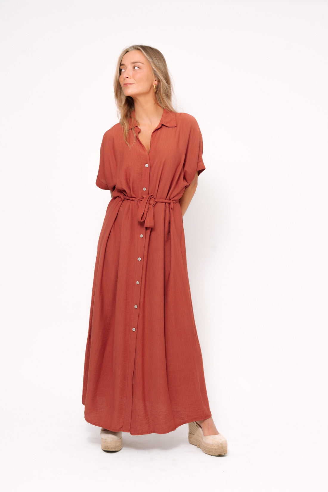 Vestido VESSER terracota
