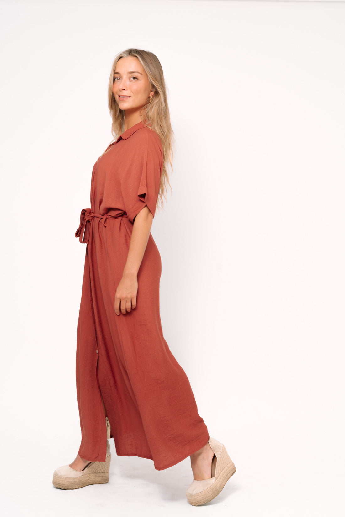 Vestido VESSER terracota