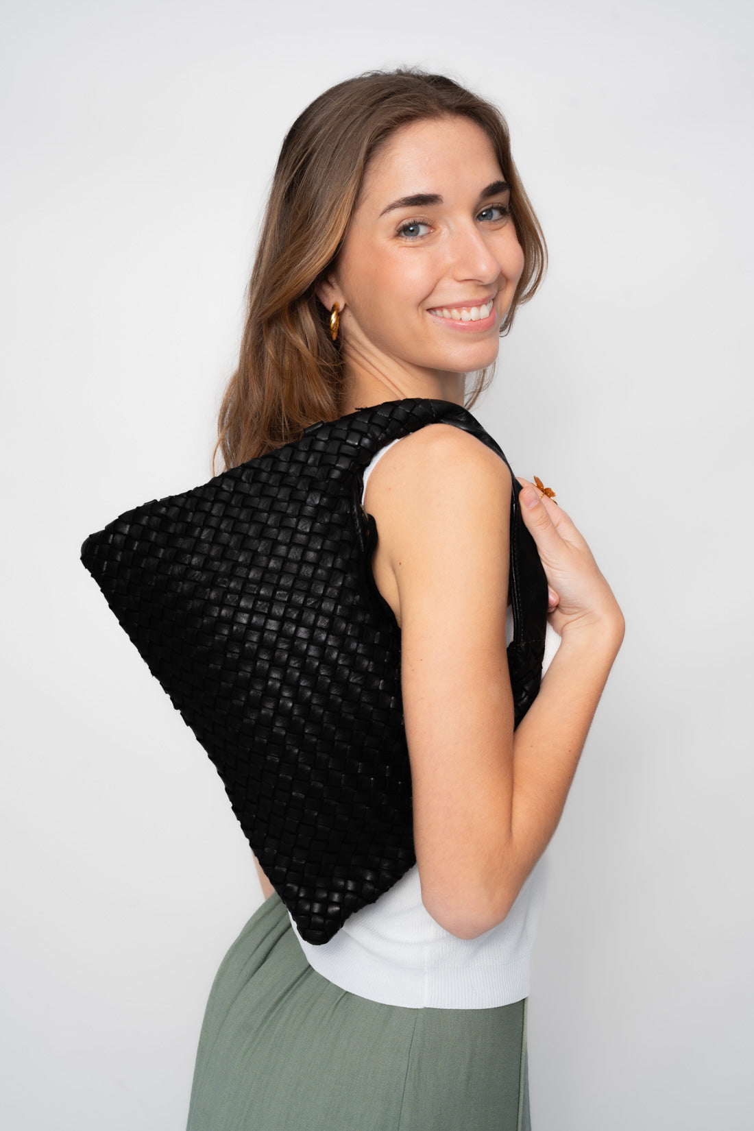 BOLSO PIEL MUNK Negro