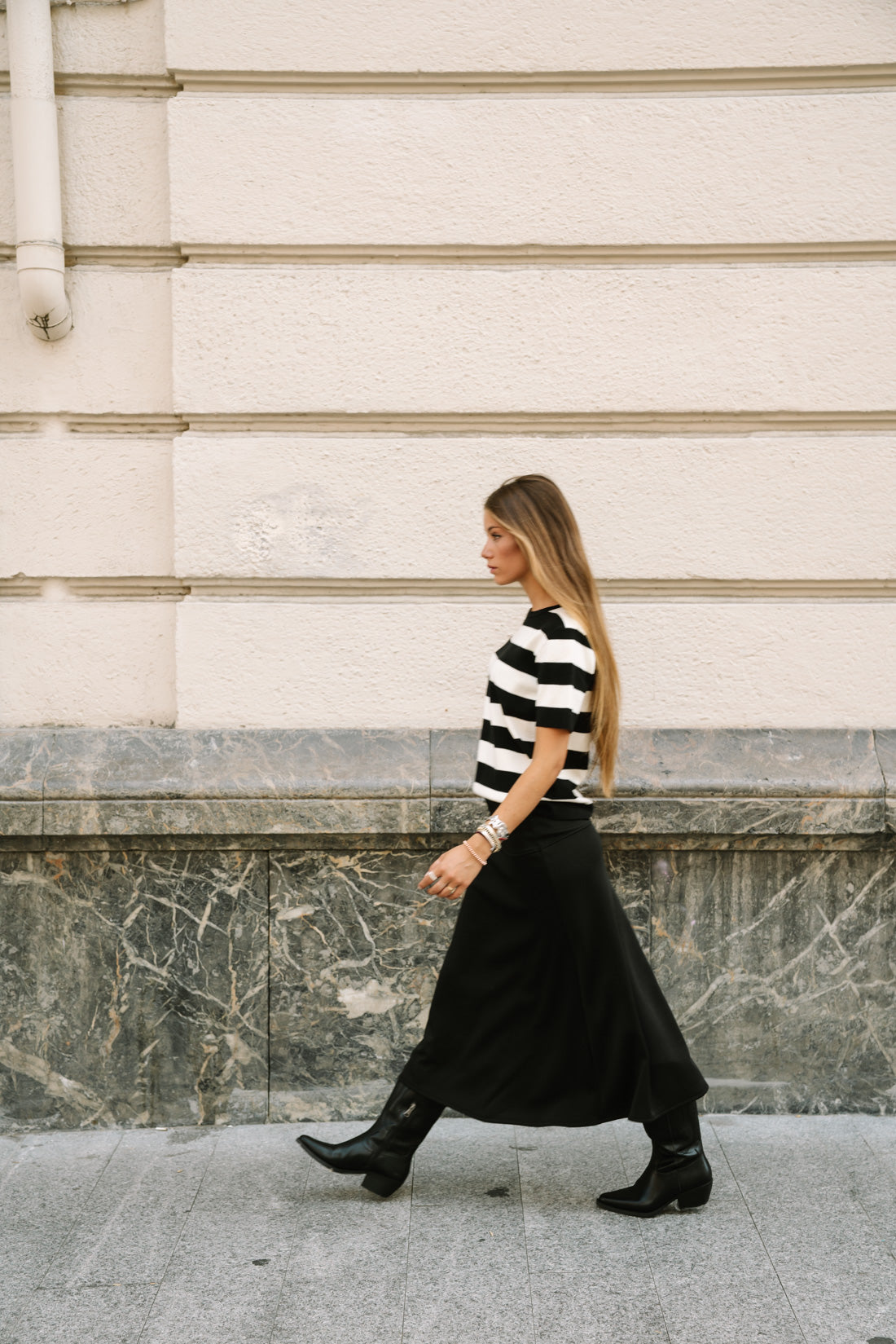 Jersey HORIZON rayas negro