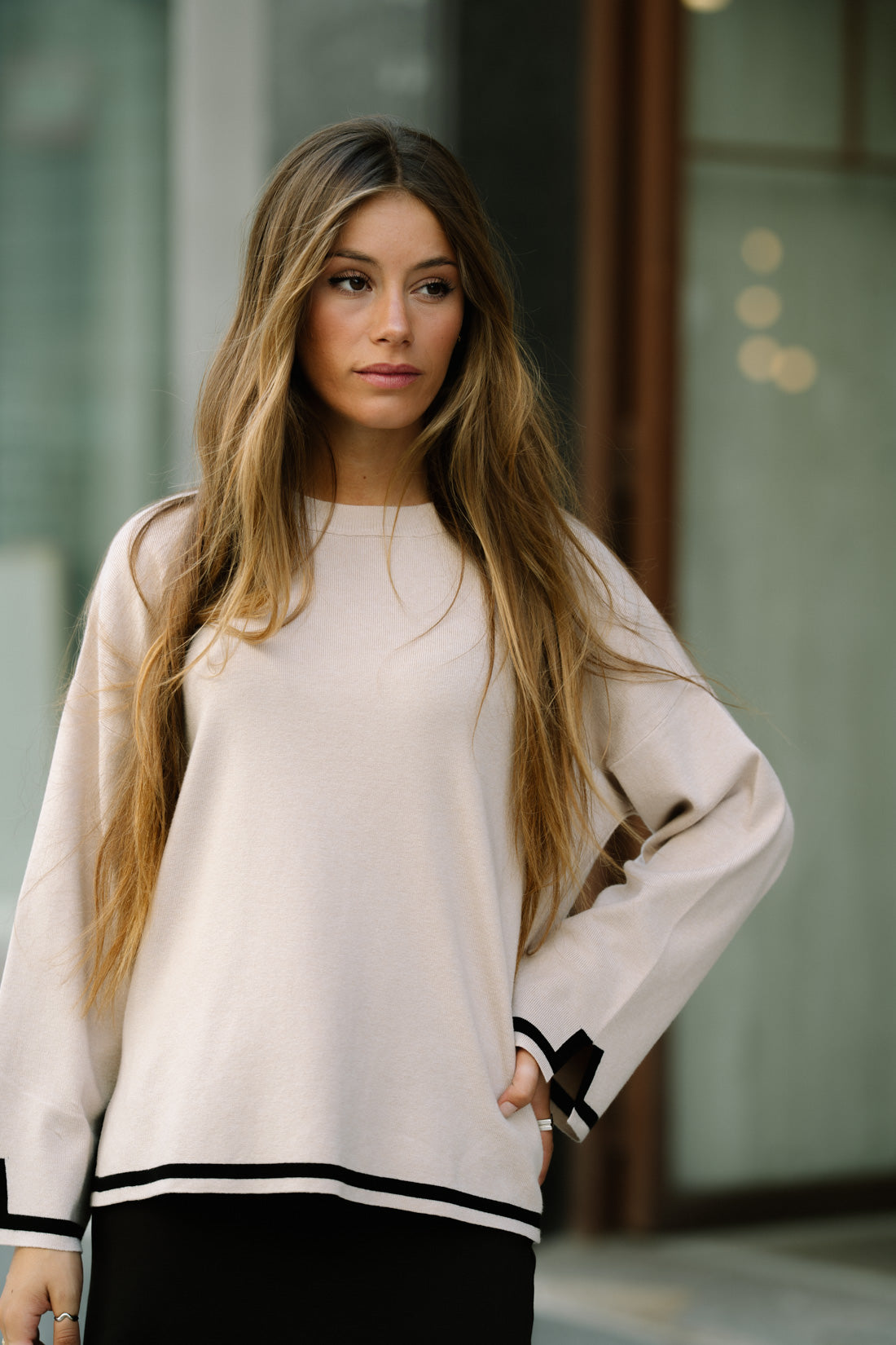 Jersey VIBES beige
