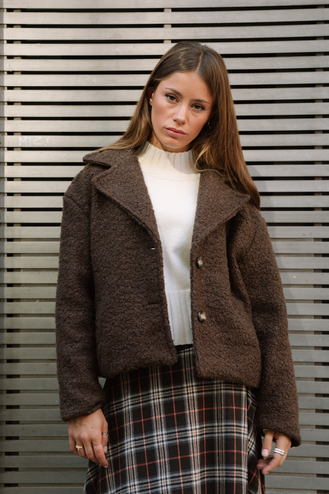Chaqueta DOLLS choco