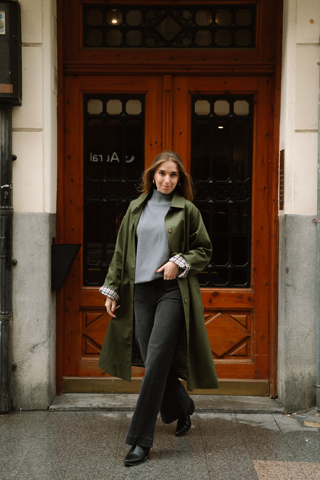 Gabardina GABHY kaki