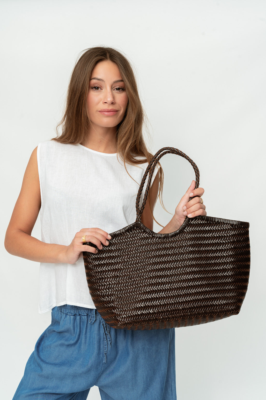 Bolso RAFF choco grande