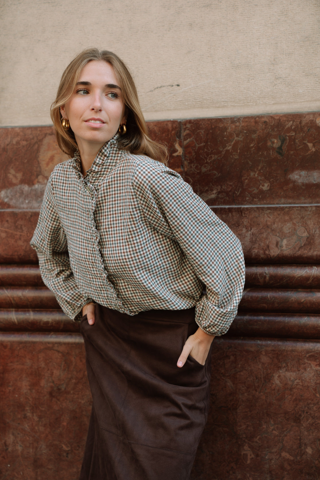 Camisa GIGHY vichy