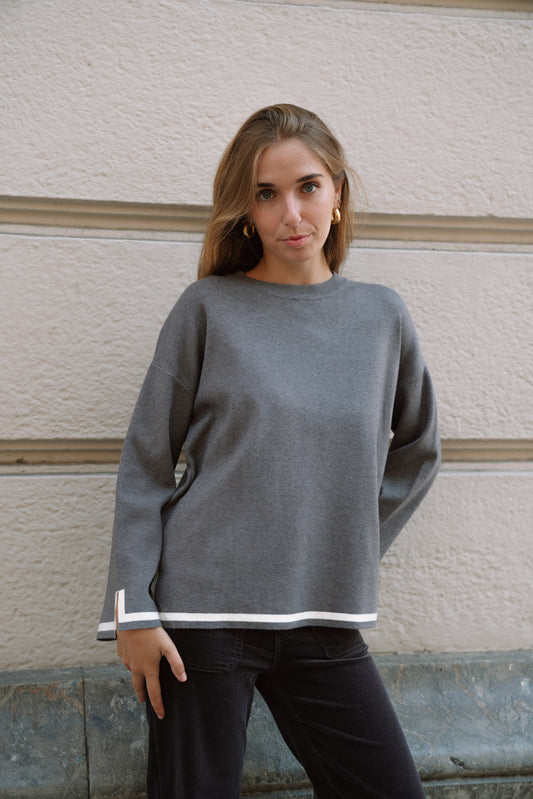 Jersey VIBES gris
