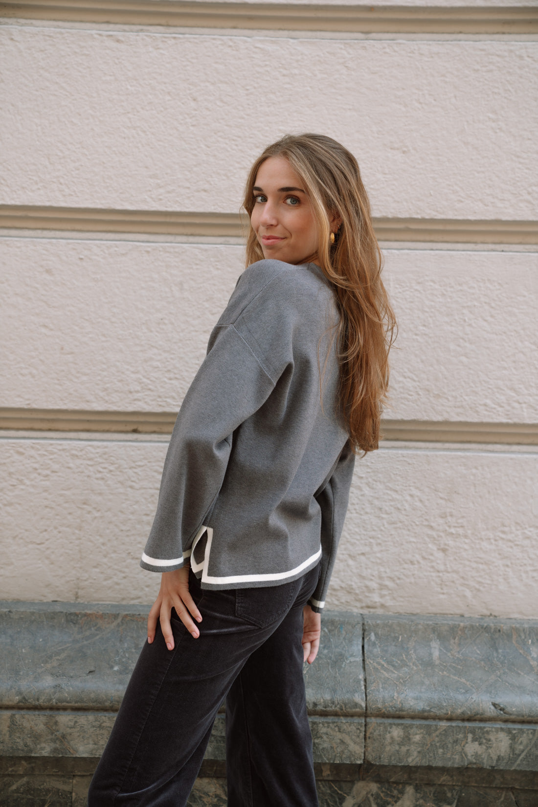 Jersey VIBES gris