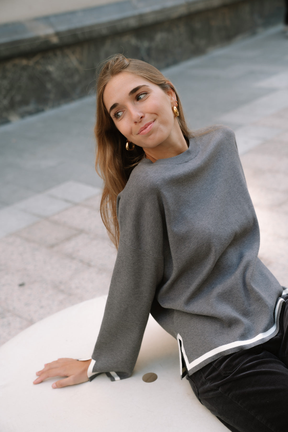 Jersey VIBES gris