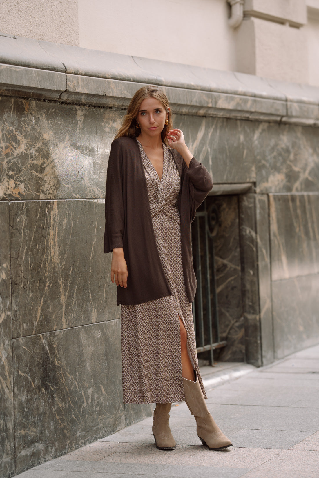 Vestido NURK choco