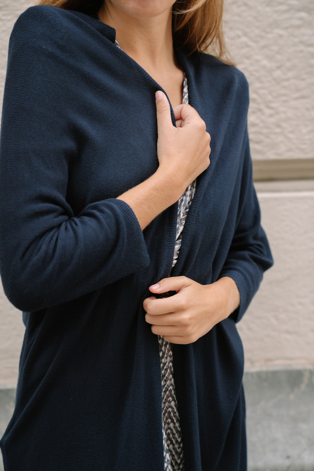 Chaqueta LEO marina