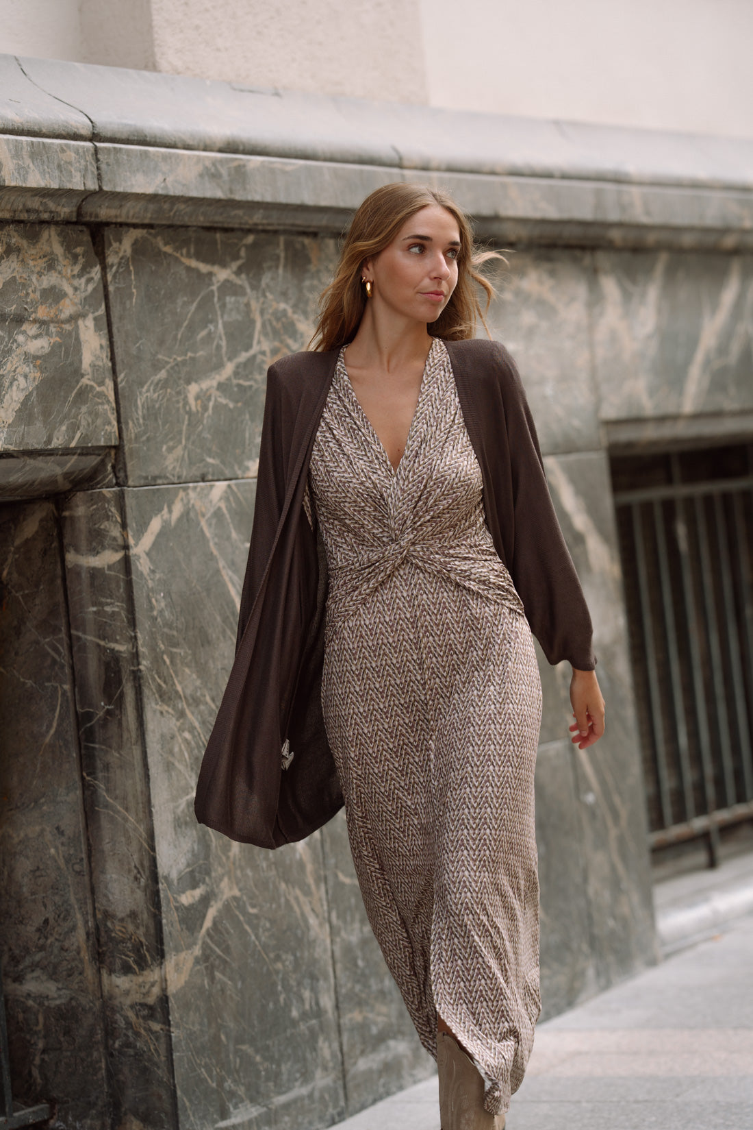 Vestido NURK choco