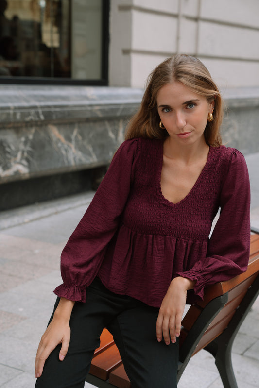 Blusa EMMA vino