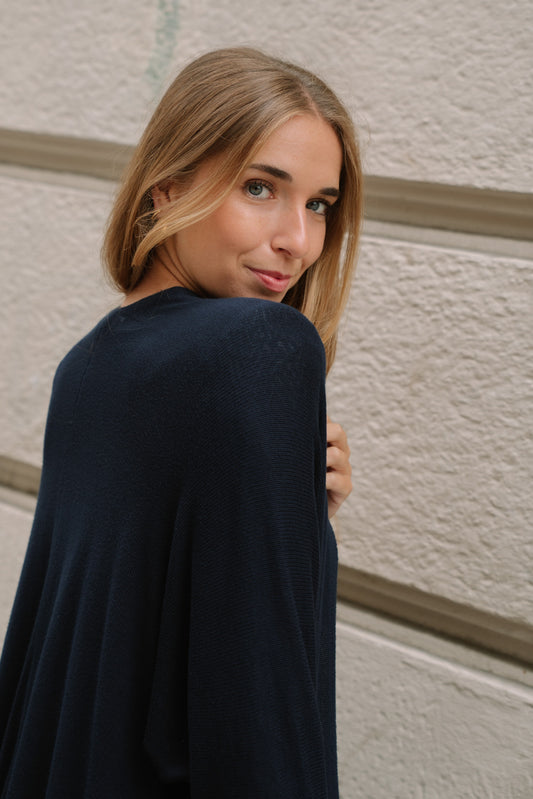 Chaqueta LEO marina