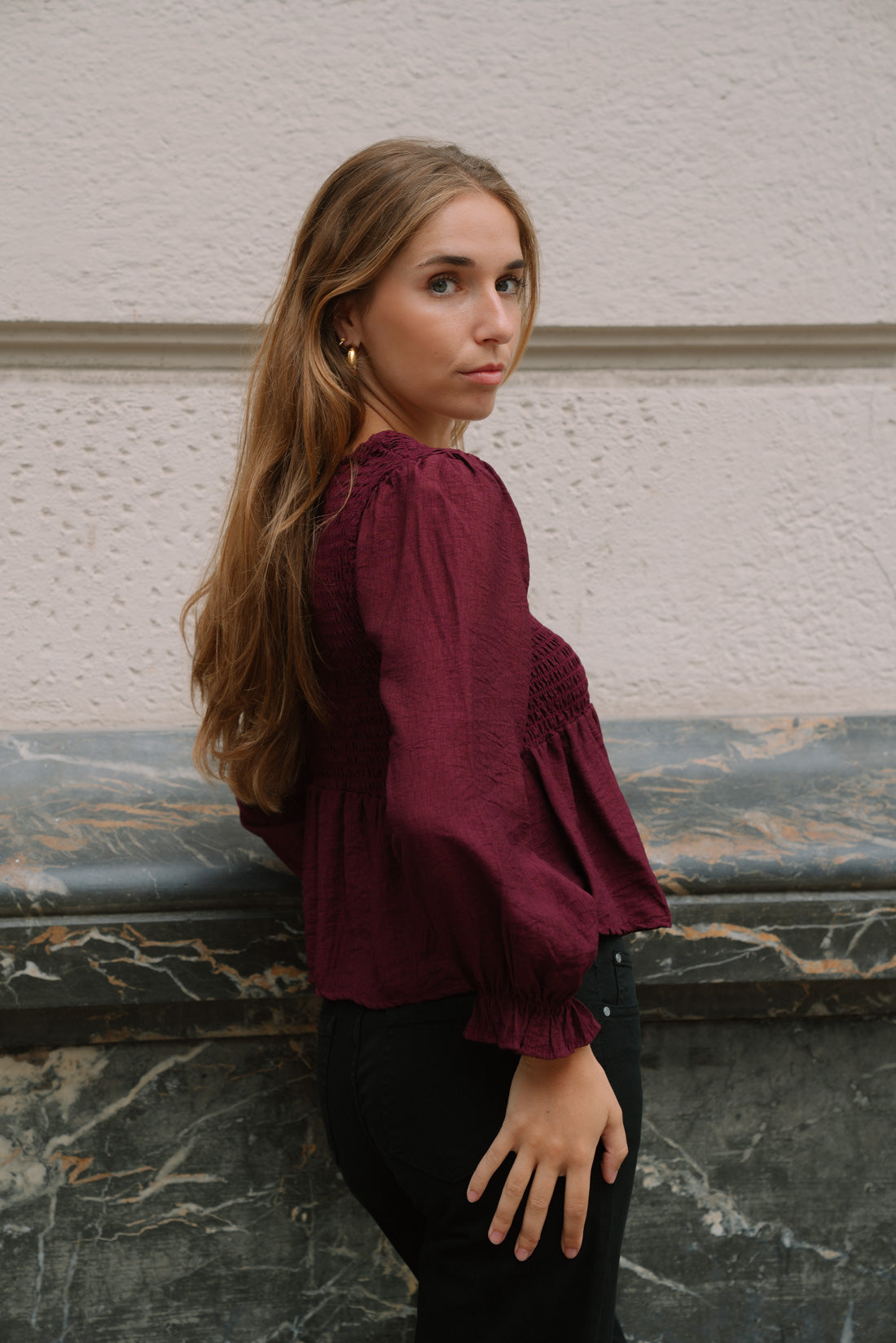 Blusa EMMA vino