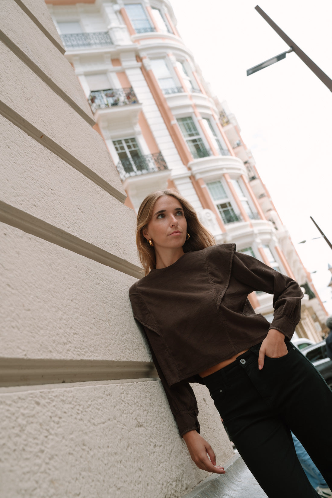 Blusa JACKSY marrón