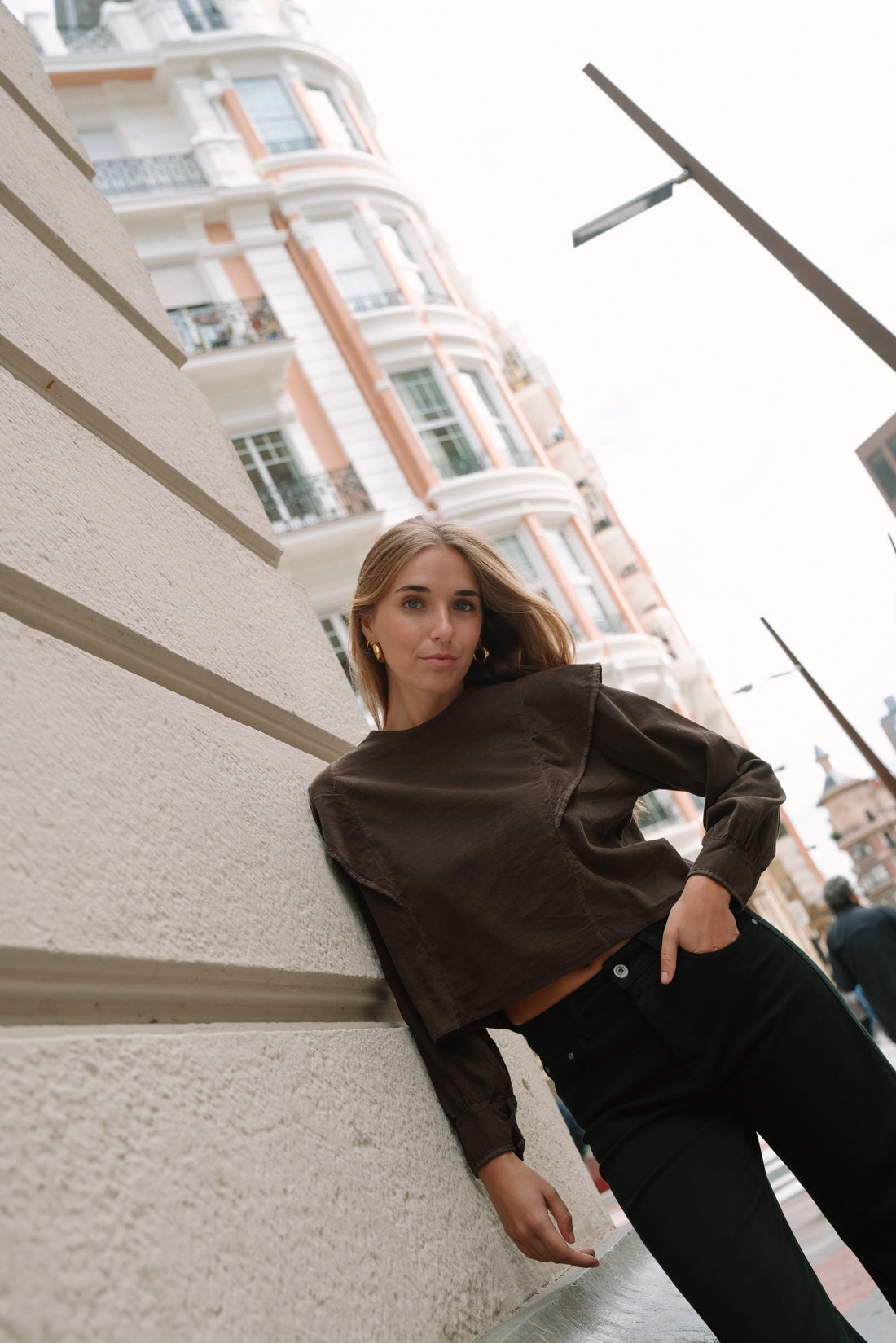 Blusa JACKSY marrón