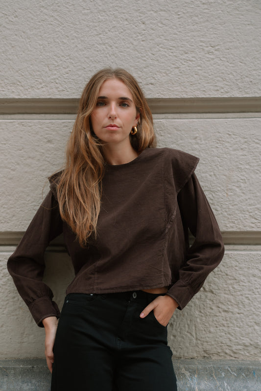 Blusa JACKSY marrón