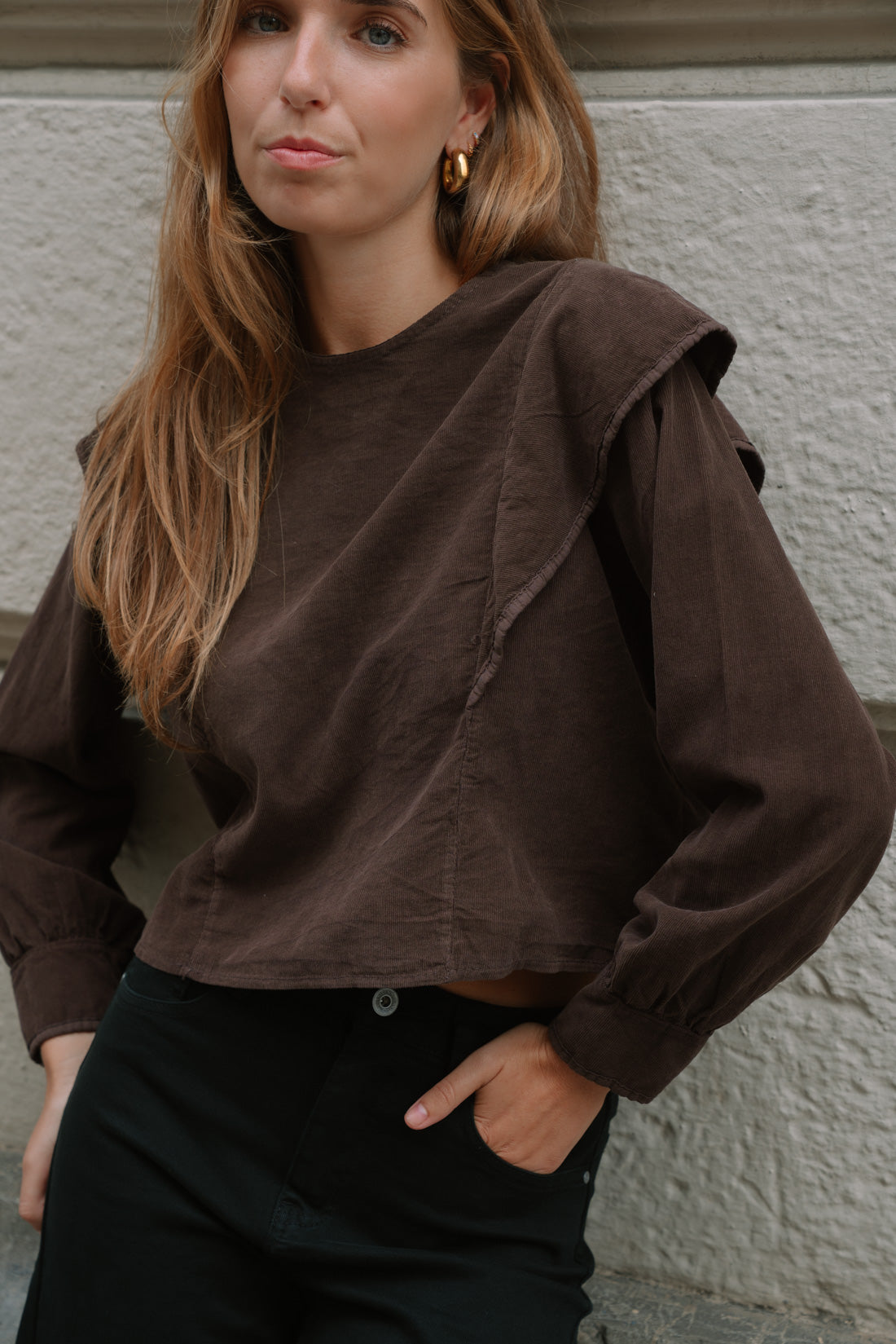 Blusa JACKSY marrón