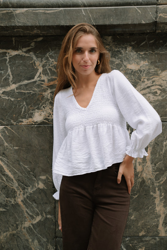 Blusa EMMA blanca