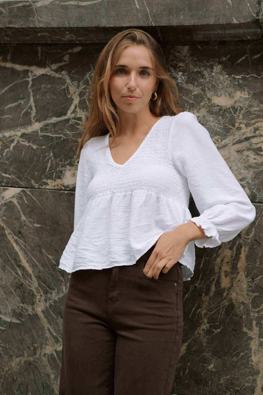 Blusa EMMA blanca