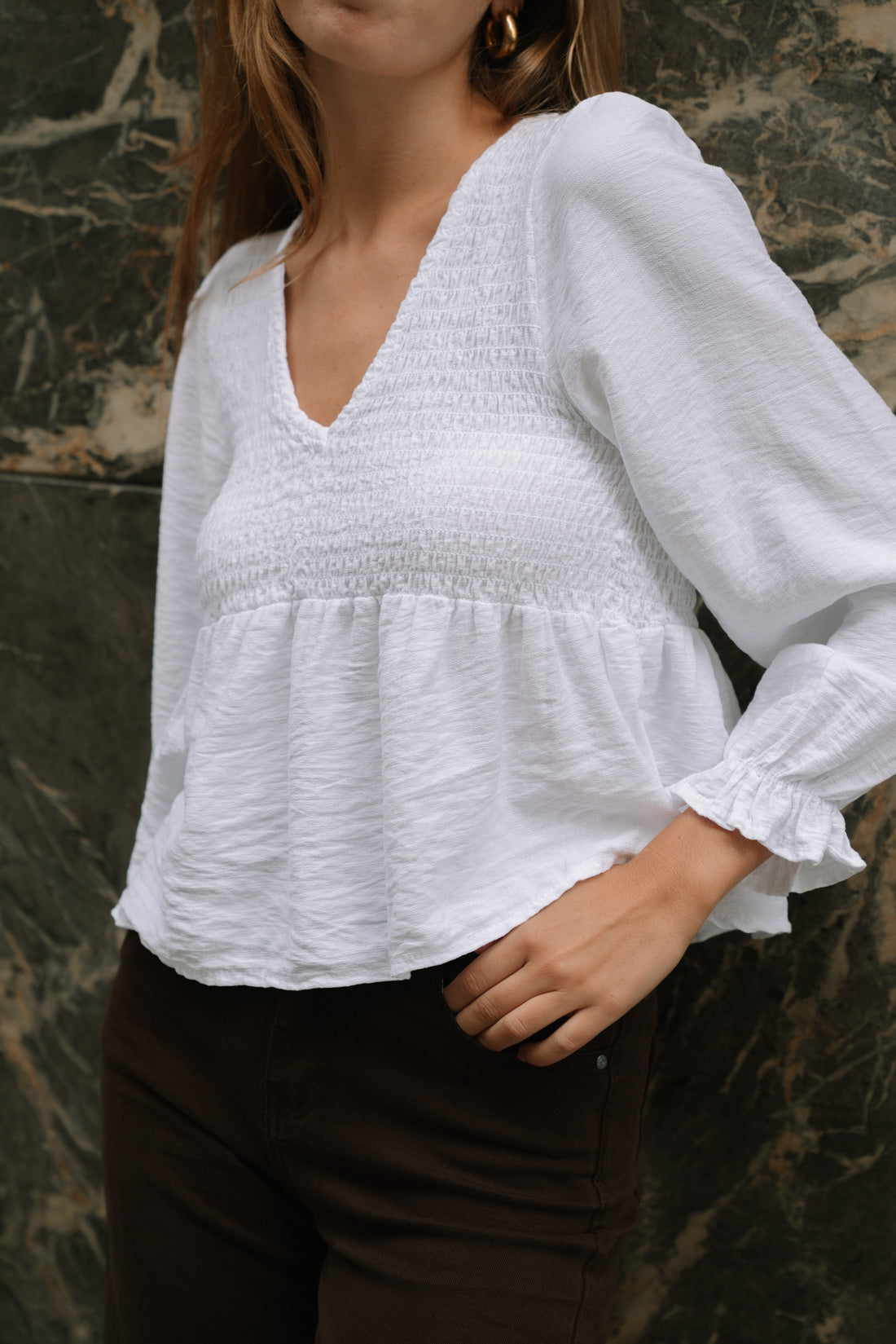 Blusa EMMA blanca