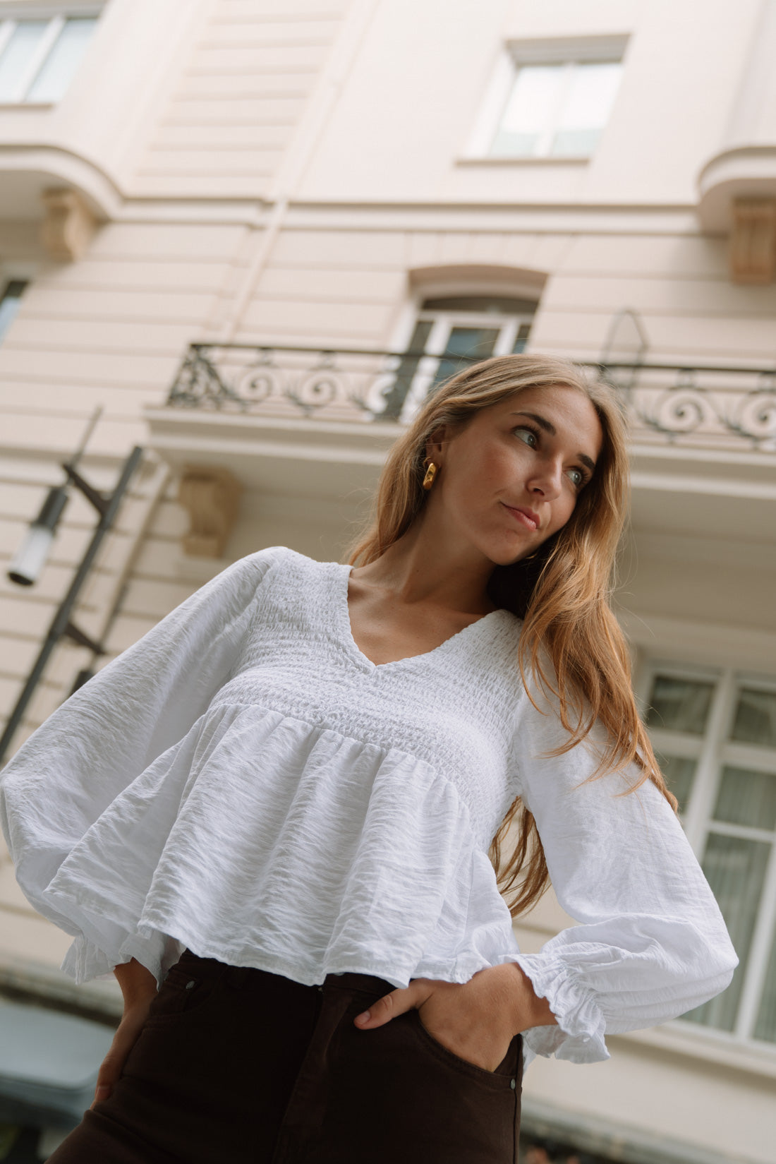 Blusa EMMA blanca