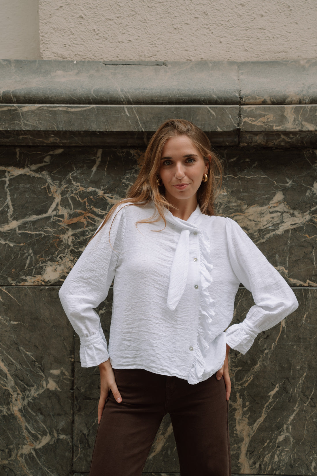 Blusa EXEL blanca