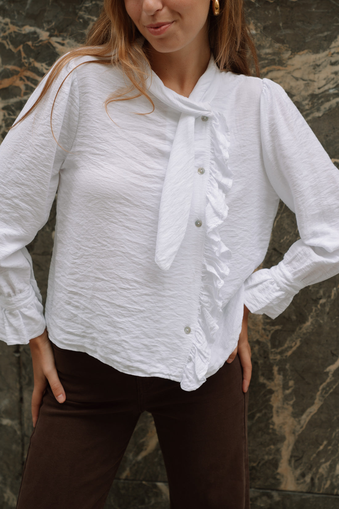 Blusa EXEL blanca