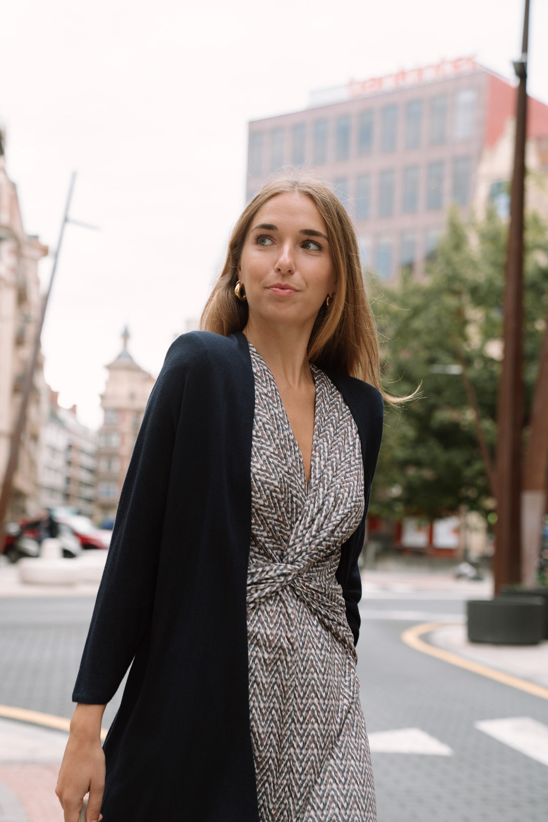 Chaqueta LEO marina