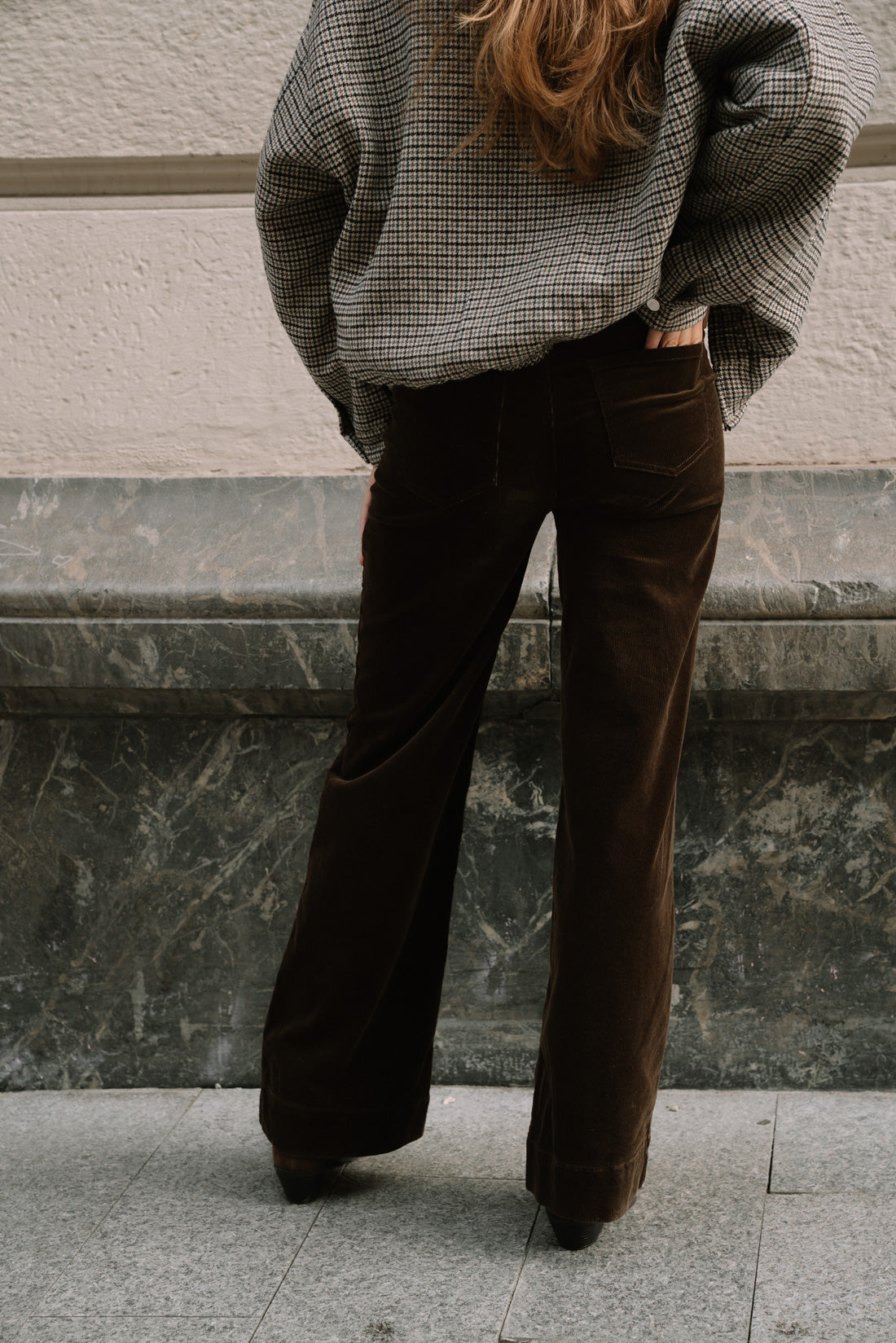 Pantalon FORY micropana choco
