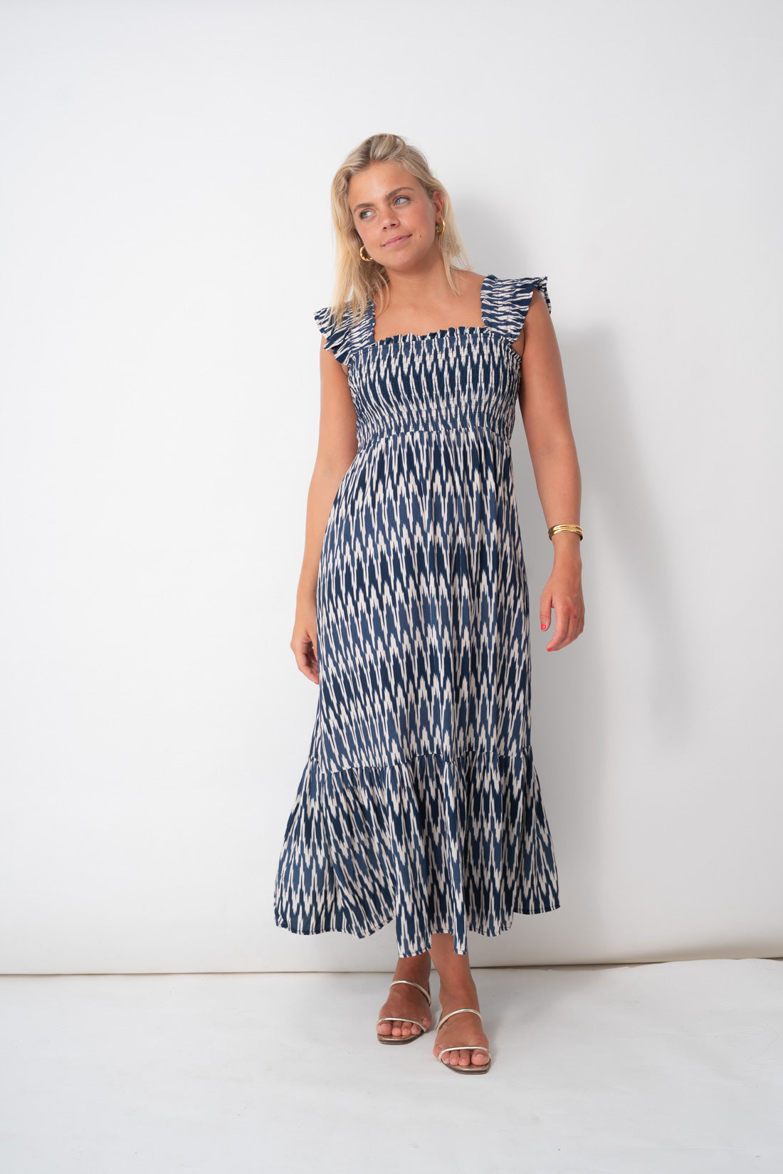 Vestido BEEWY estampado marino