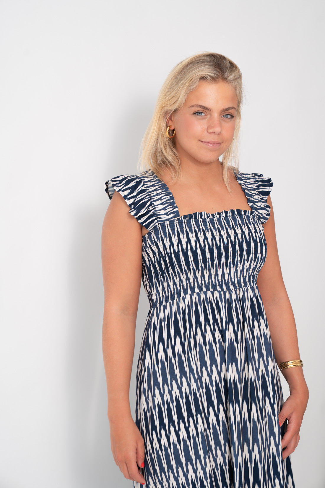 Vestido BEEWY estampado marino