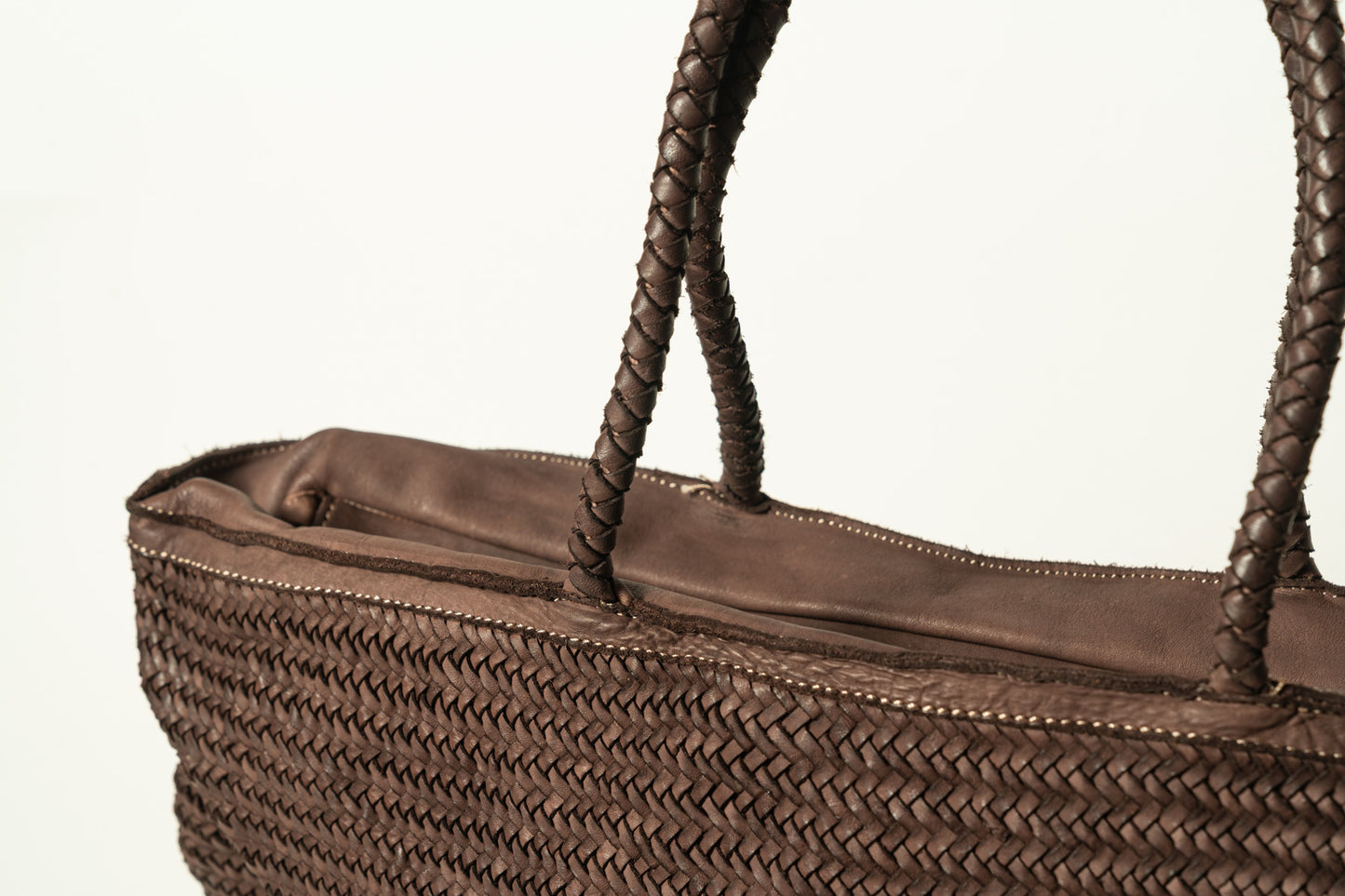 BOLSO PIEL WEEKEND Choco