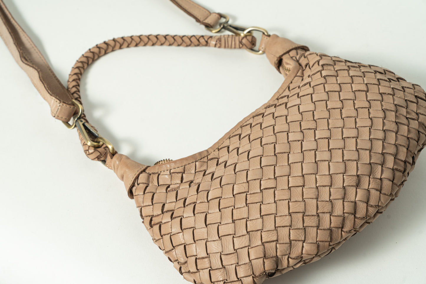 BOLSO PIEL GRETT Beige