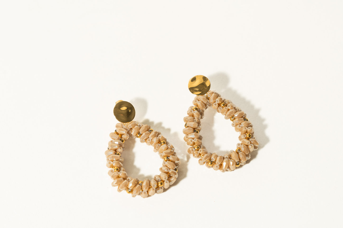 Pendientes MAGRITT beige