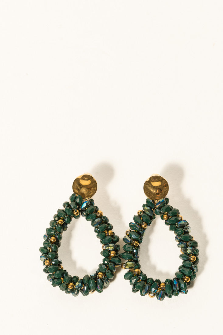 Pendientes MAGRITT verde