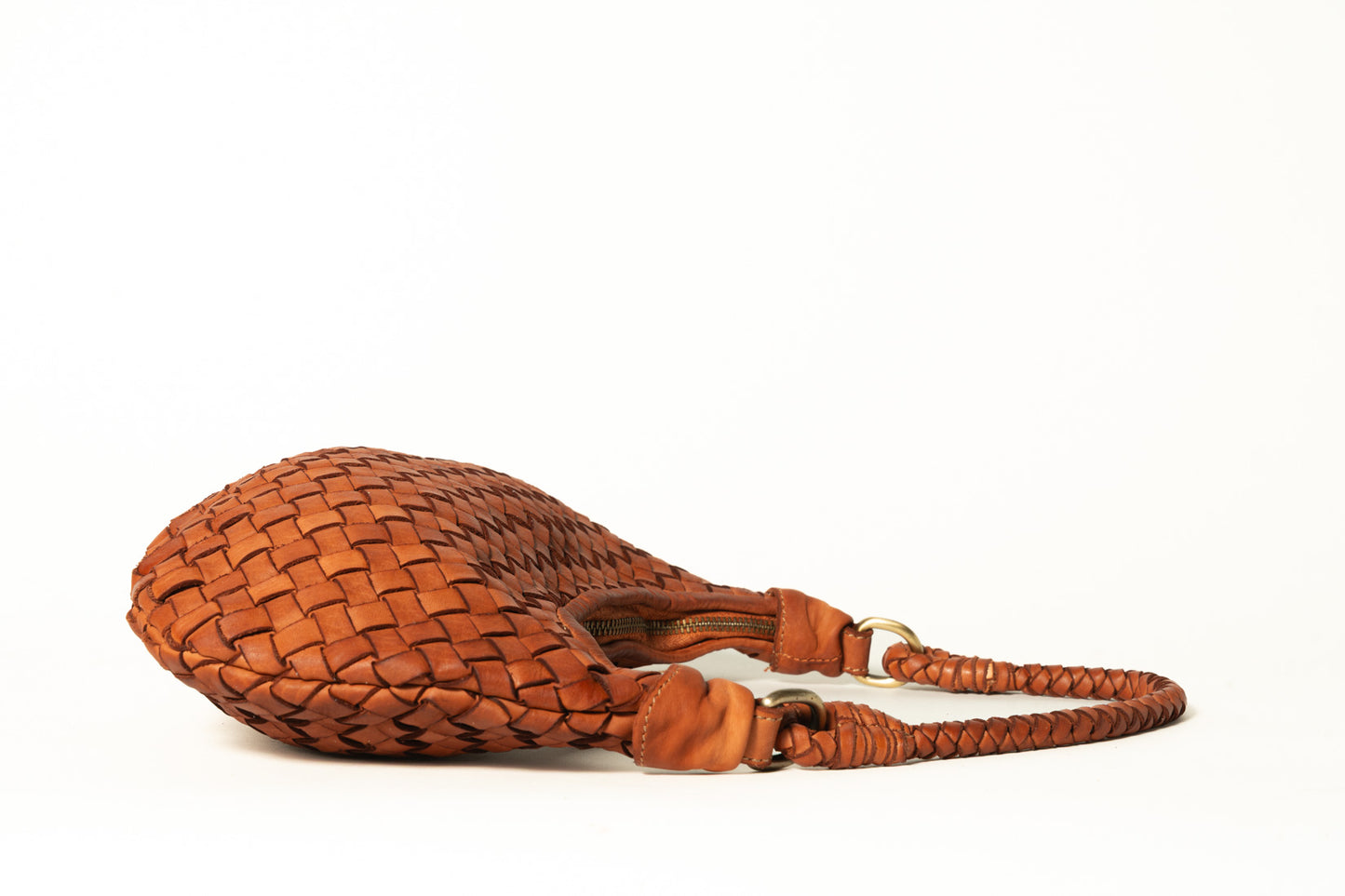 BOLSO PIEL GRETT Cognac