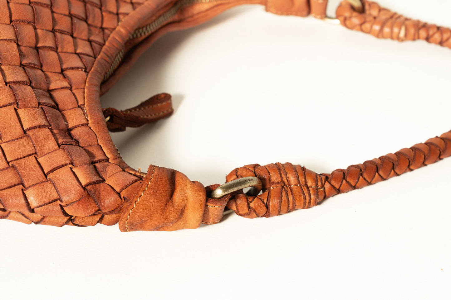BOLSO PIEL GRETT Cognac