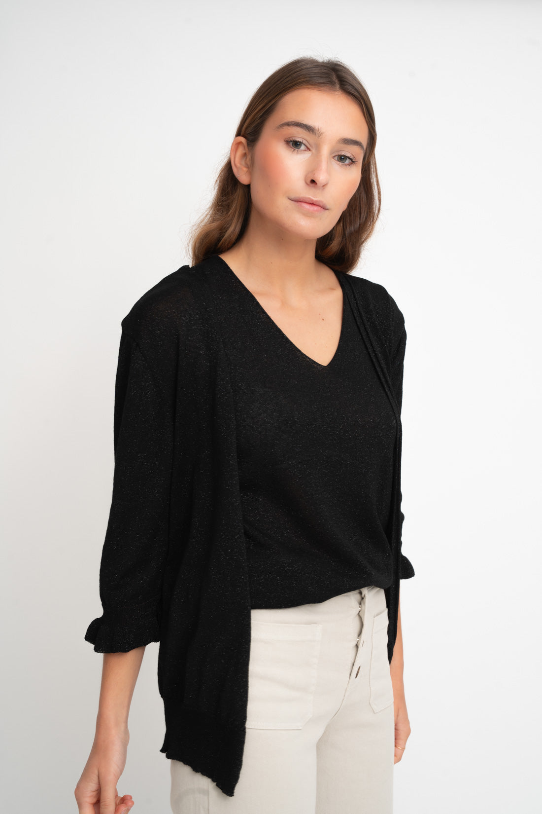 Chaqueta SET punto negro