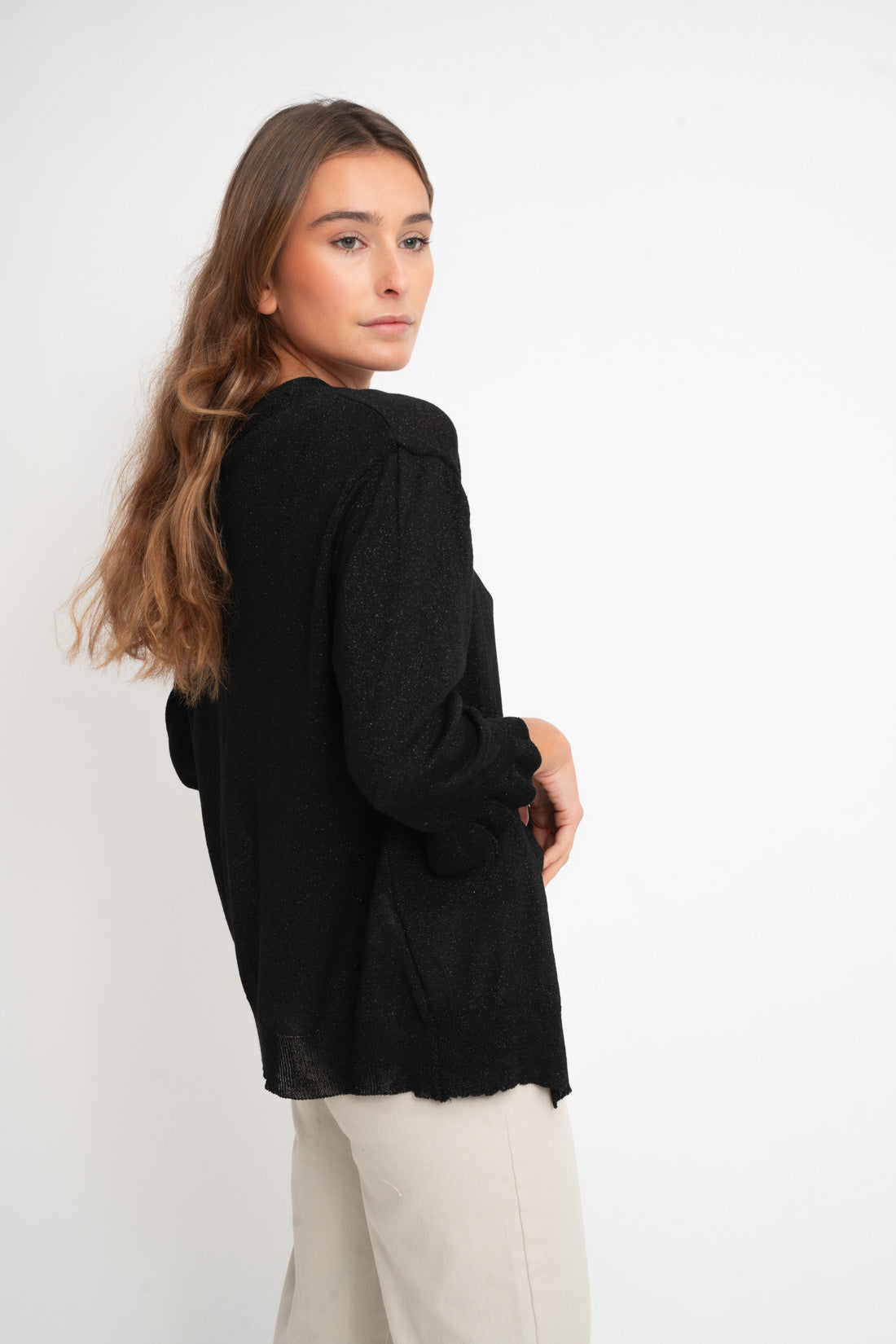 Chaqueta SET punto negro