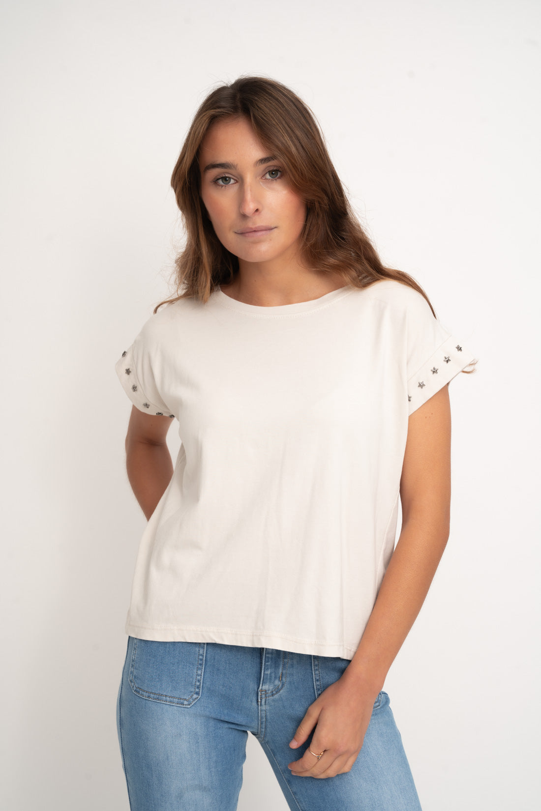 Camiseta STARS blanca