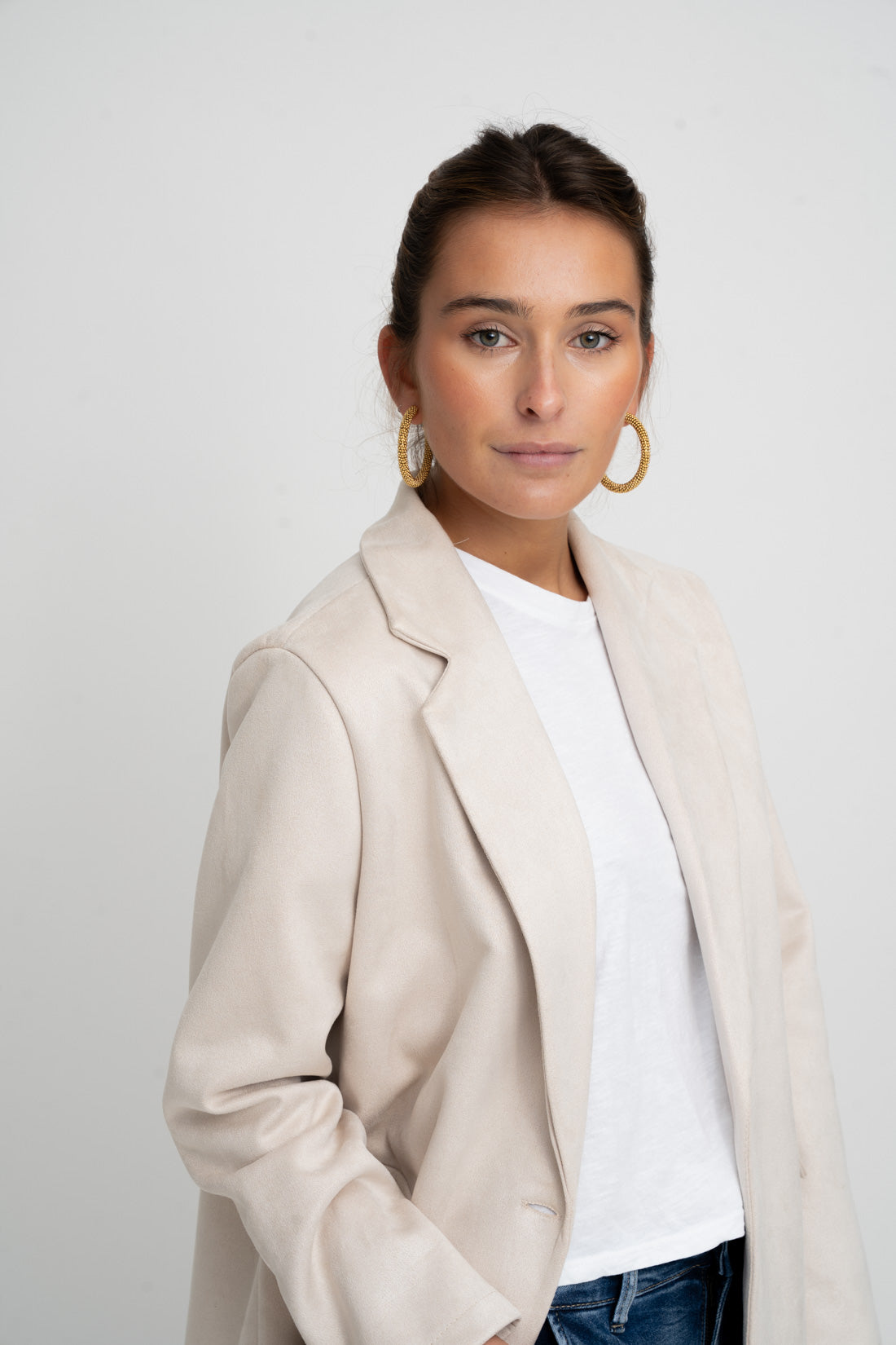 Blazer HAMTON antelina beige