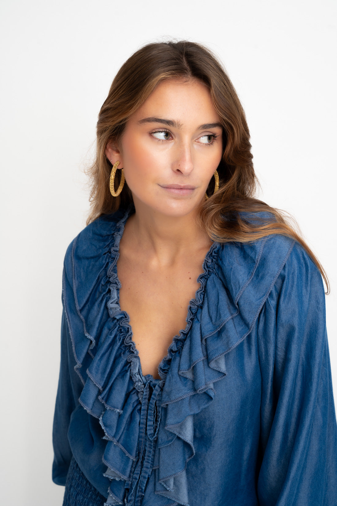 Blusa KORS vaquera