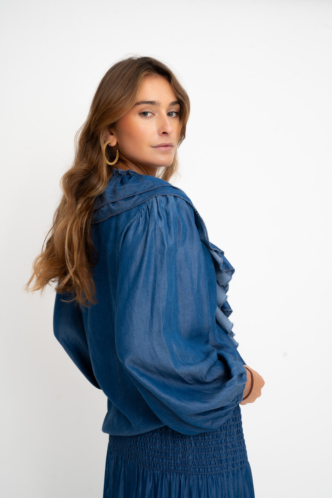 Blusa KORS vaquera