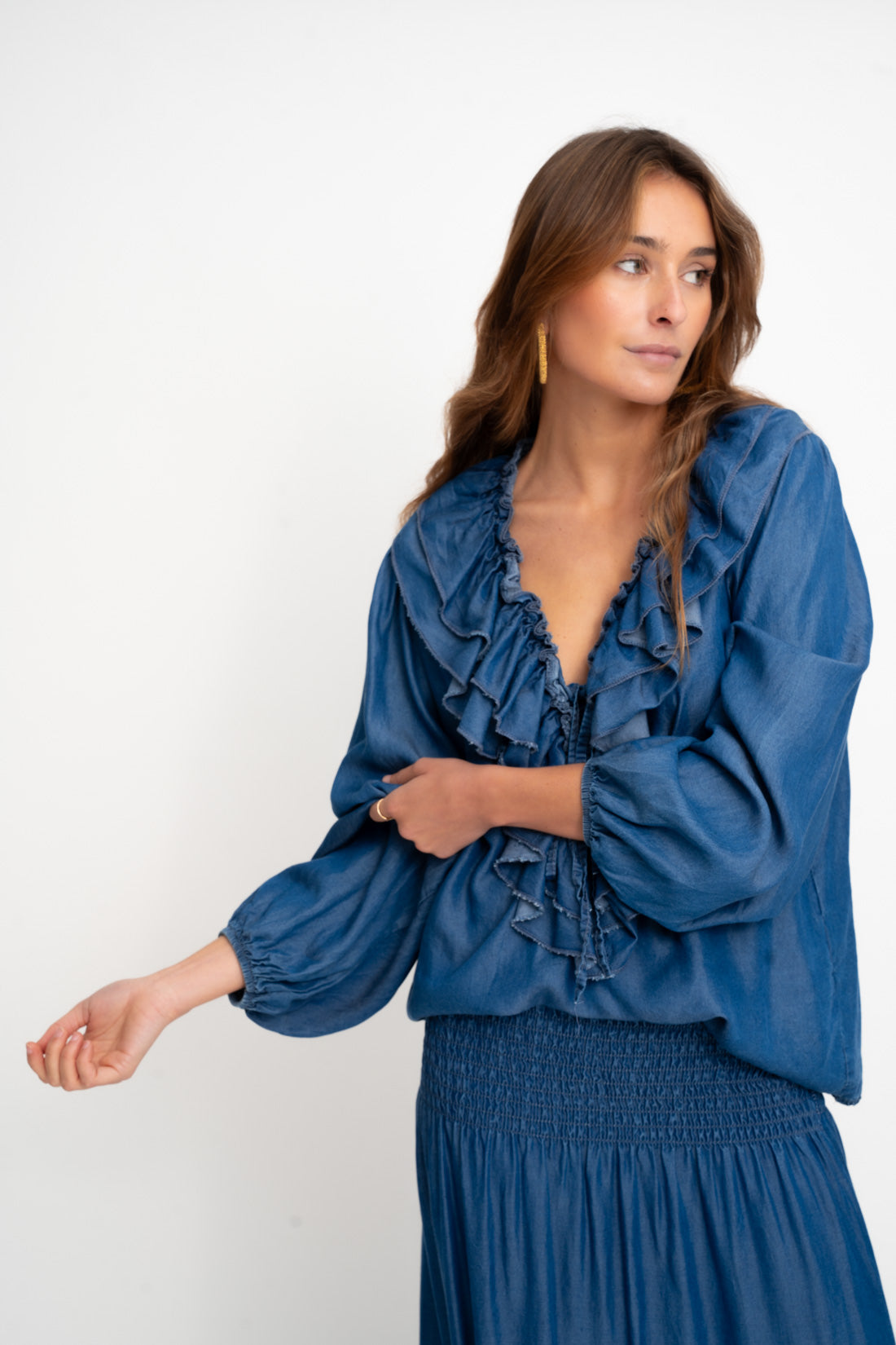 Blusa KORS vaquera